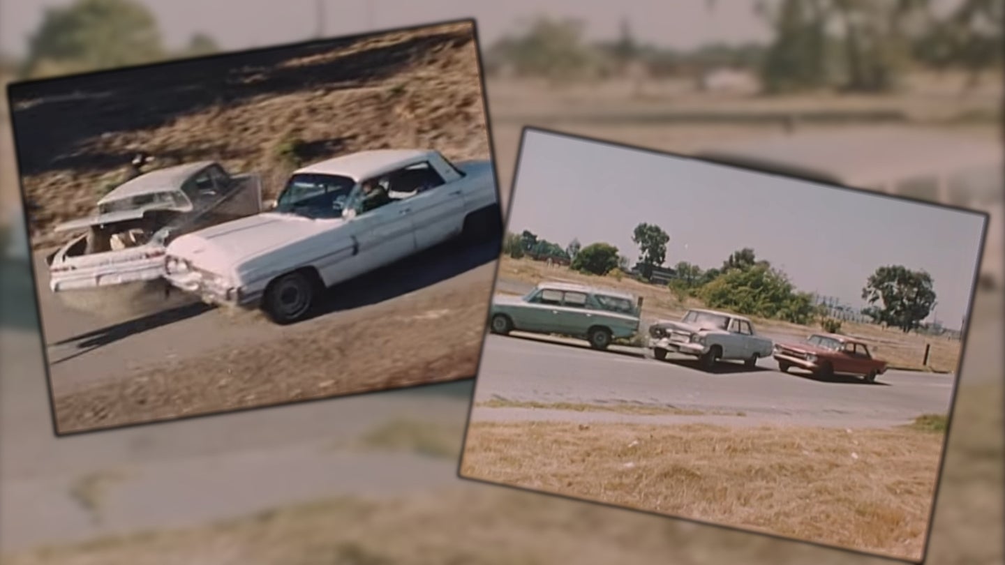 Learn How to Properly Ram a Car in This Vintage Police Training Video
