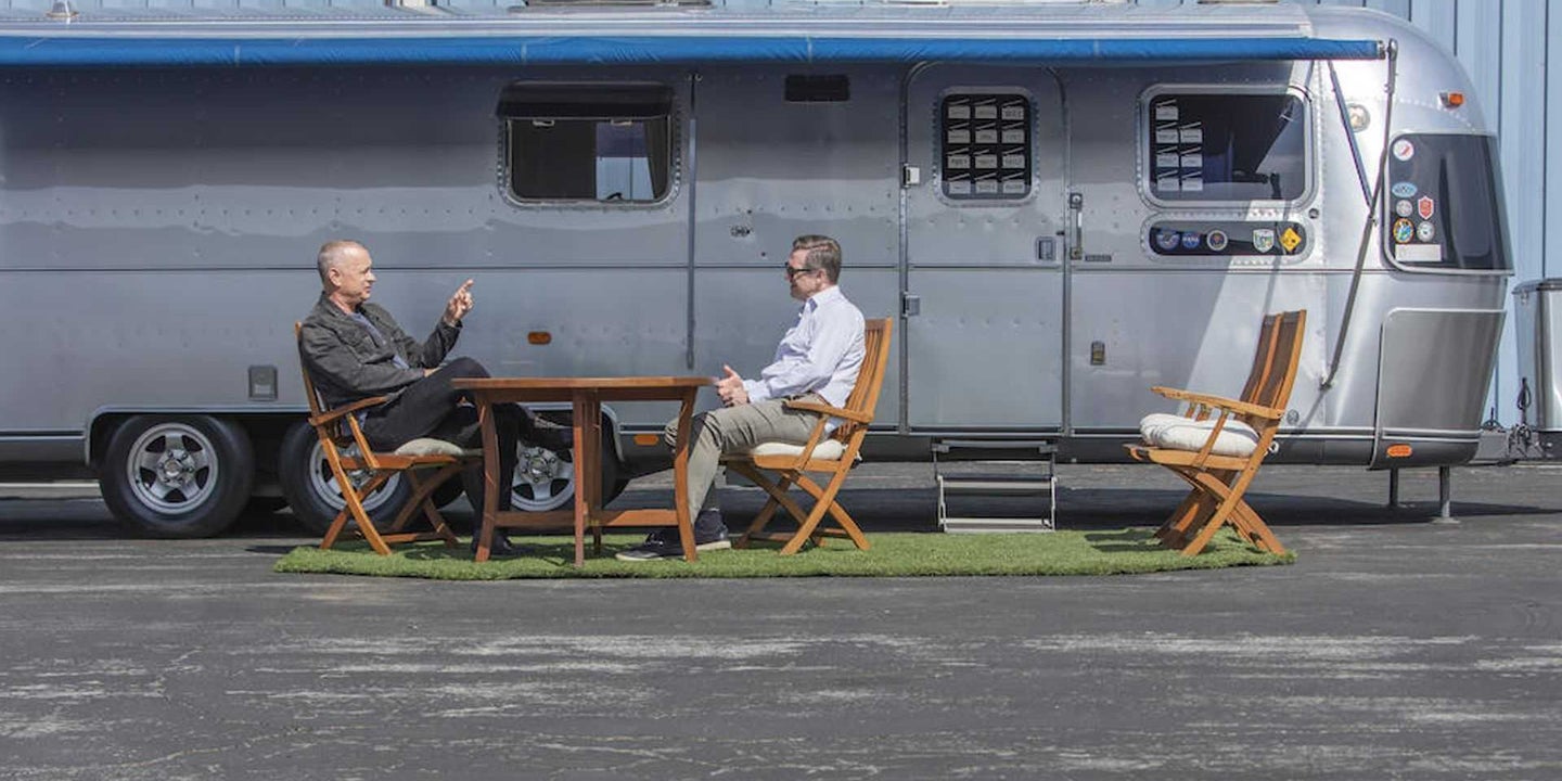 Tom Hanks’ Custom Airstream Movie Set Trailer Is For Sale