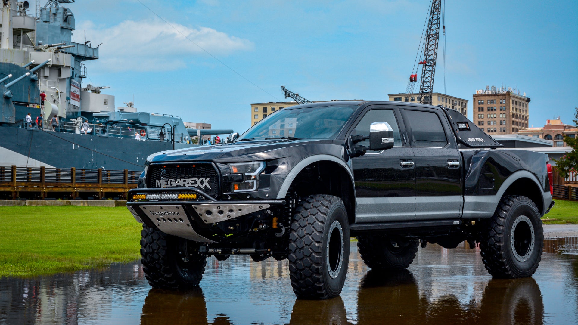 The MegaRexx MegaRaptor is a Ford F-250 On Equine Growth Hormone - The Drive