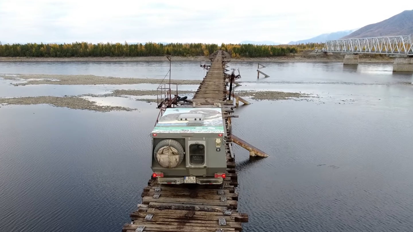 This Rotting Siberian Bridge Is One of the World’s Sketchiest River Crossings