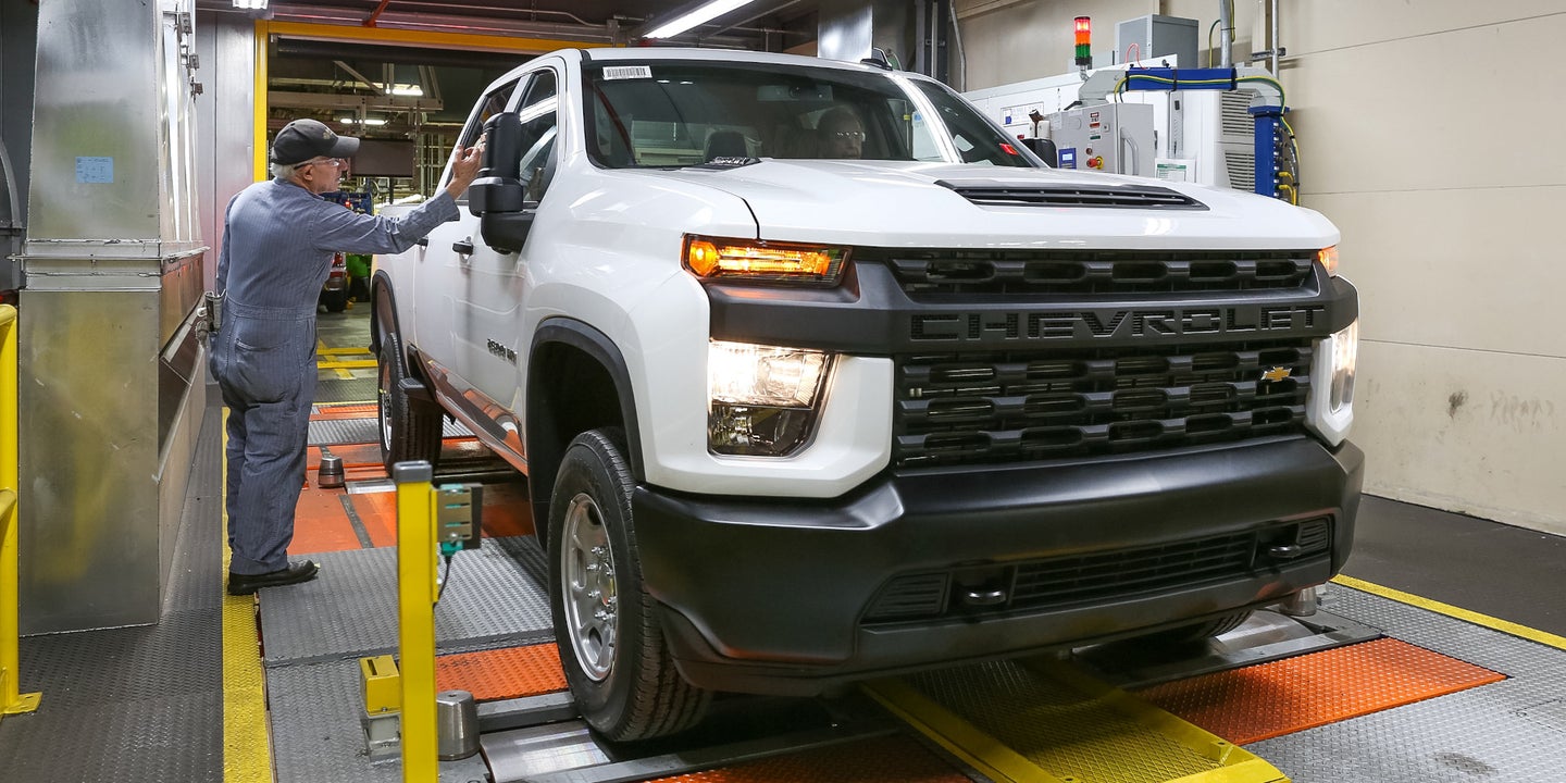 GM Pauses Full-Size Pickup Production As Chip Shortage Rages On