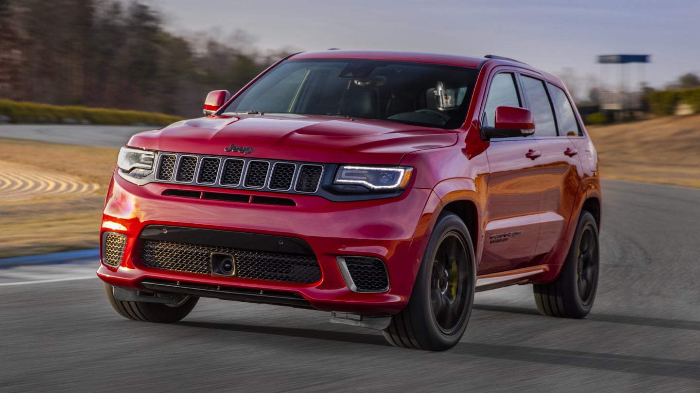 New Jeep Grand Cherokee Trackhawk Won’t Have Hellcat V8: Report