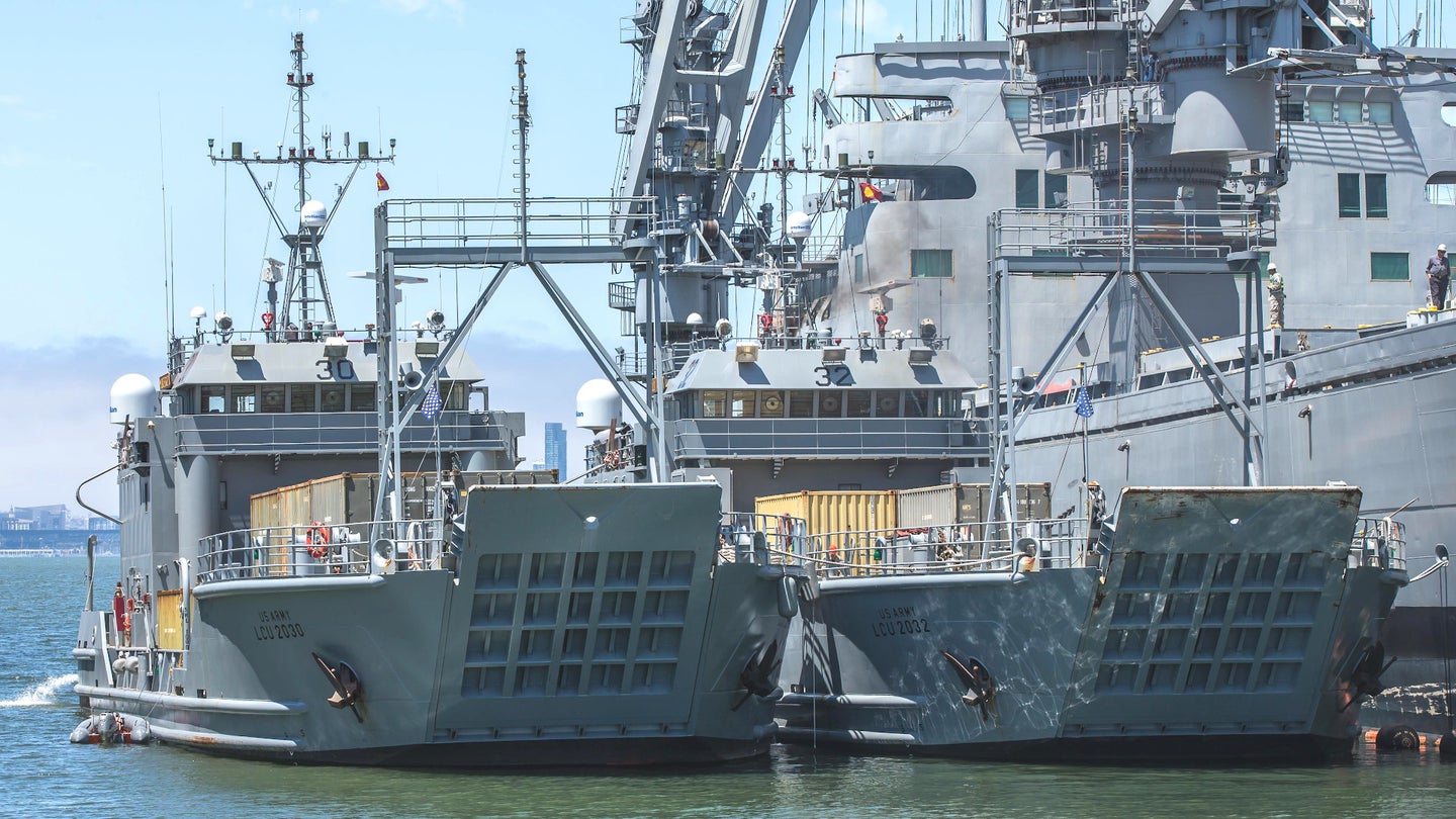 The Army Is Once Again Trying To Sell Off Some Of Its Underappreciated Naval Fleet