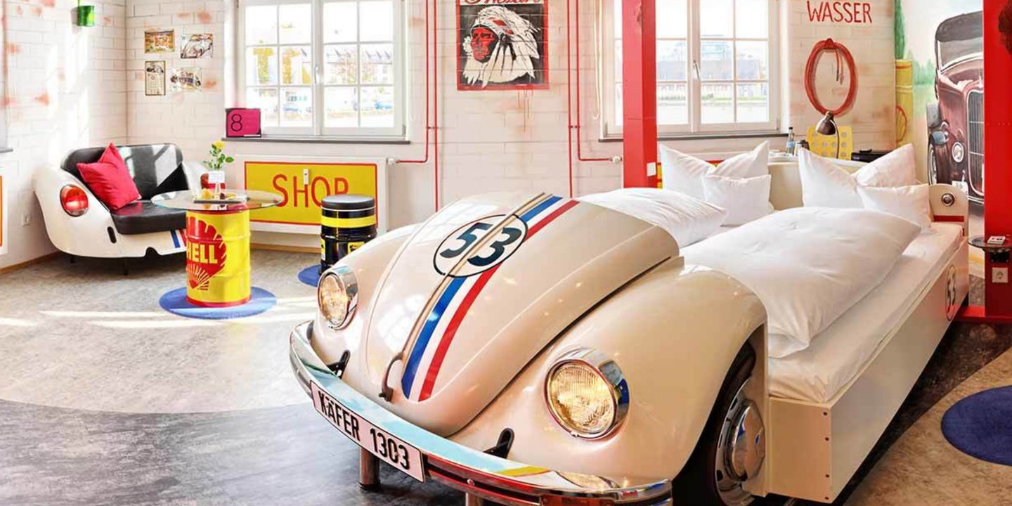 There’s a Hotel in Germany Full of Car Beds for Adults