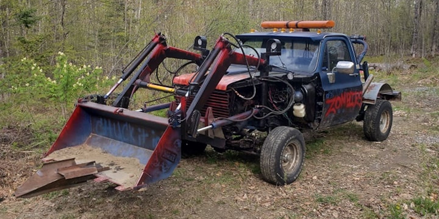 Chevy K10 Pickup With Bucket Loader Is the Mother of All Budget Builds