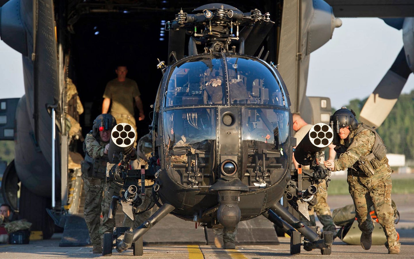 AH-6 MC-130 deployment1