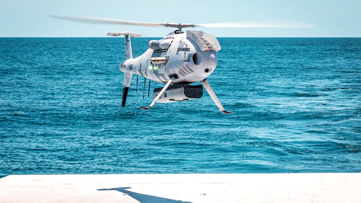 Small Unmanned Helicopters Used Lasers To Map Littorals In Recent U.S. Navy Tests