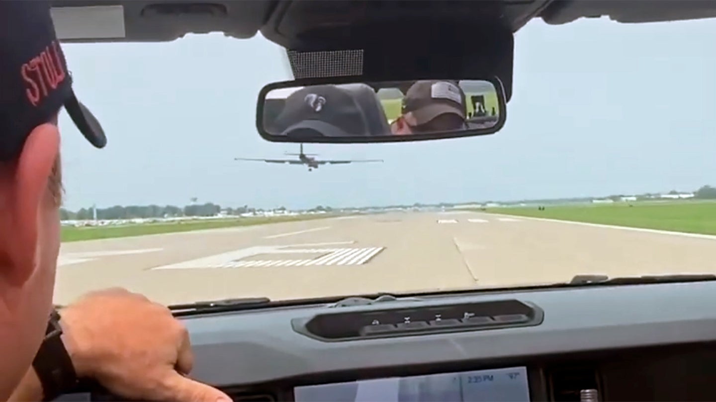 Watch This 2021 Ford Bronco Play Chase Car For A U-2 Dragon Lady Spy Plane