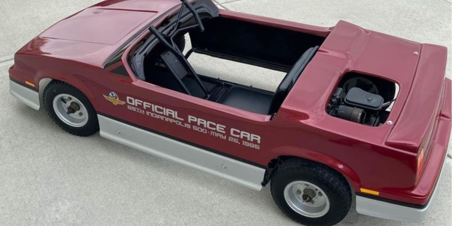 For $1,750, It’s Hard to Beat a Restored 1985 Oldsmobile Calais Pace Car Go Kart