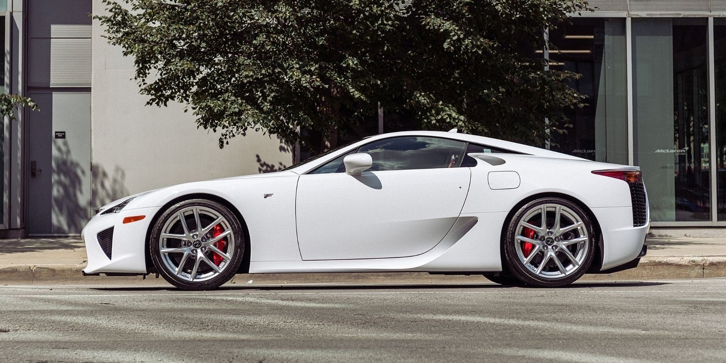 Rare 2012 Lexus LFA with 177 Miles Up for Auction