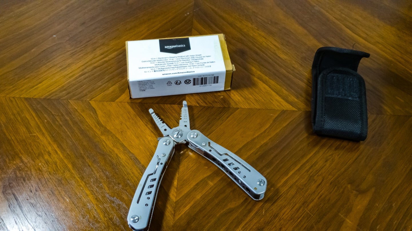 The Amazon Basics Electrician’s Stripping Multi-tool Is Not the Tool for You