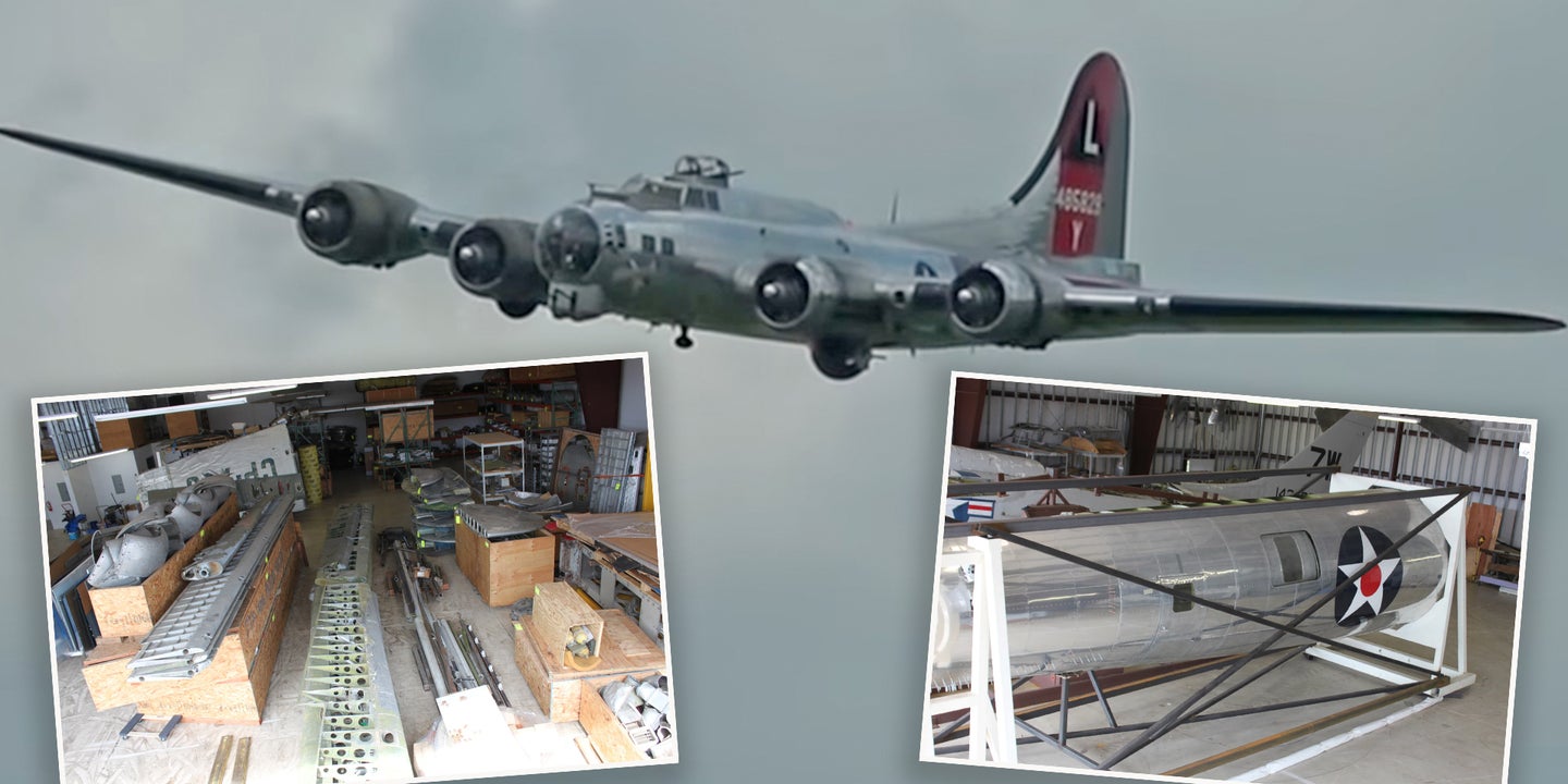 This $9M B-17 Flying Fortress Project Plane Is Just Waiting for You to Build It
