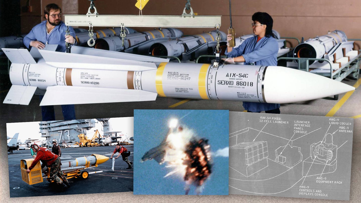 Surface-Launched Version Of The Tomcat&#8217;s AIM-54 Phoenix Missile Nearly Armed Cold War Carriers