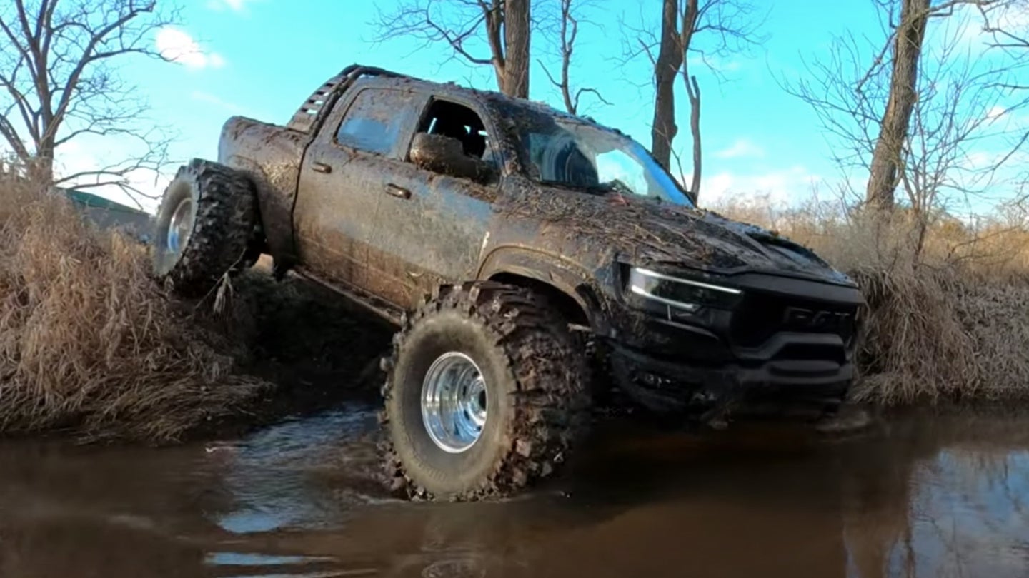 Ram TRX-Jumping YouTuber Ordered to Pay $53,000 for Driving Through Creek