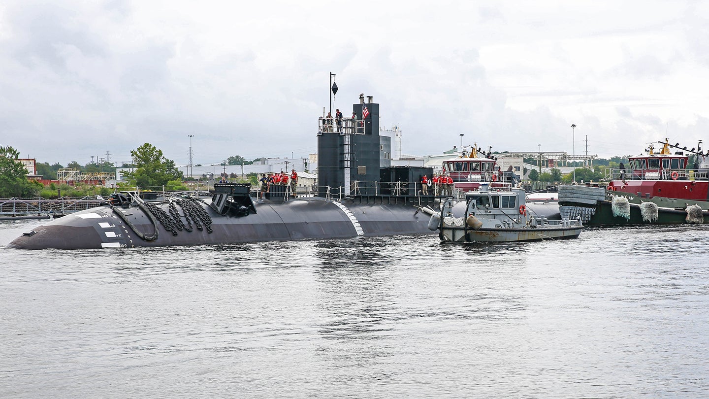 Check Out This Los Angeles Class Nuclear Submarine Transformed Into A Floating Schoolhouse