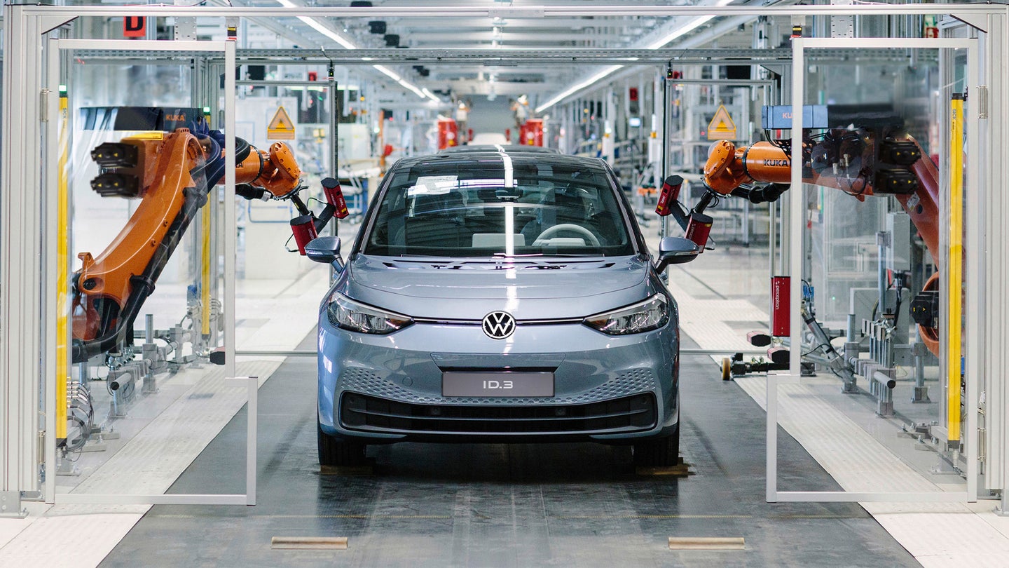VW’s Plan to Overtake Tesla Starts With Building Its Own Batteries Next Year