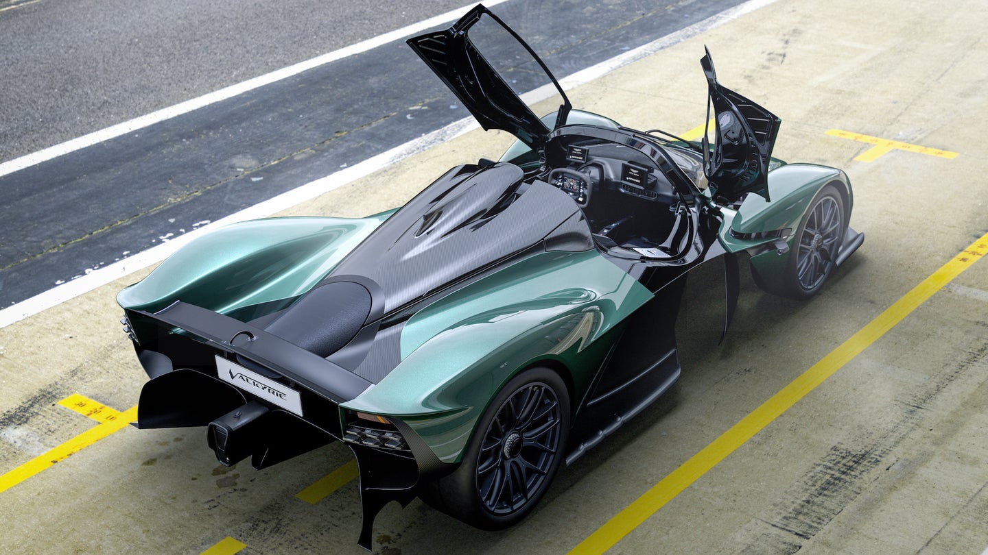 The Aston Martin Valkyrie Spider Will Send 11,000 RPM Straight Into Your Ear Canals