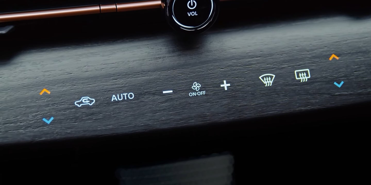 Nissan Ariya Replaces Buttons With Disappearing Touch Controls