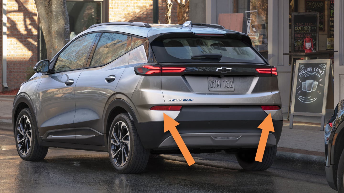 Why Some Cars Have Silly Bumper-Mounted Brake Lights and Turn Signals