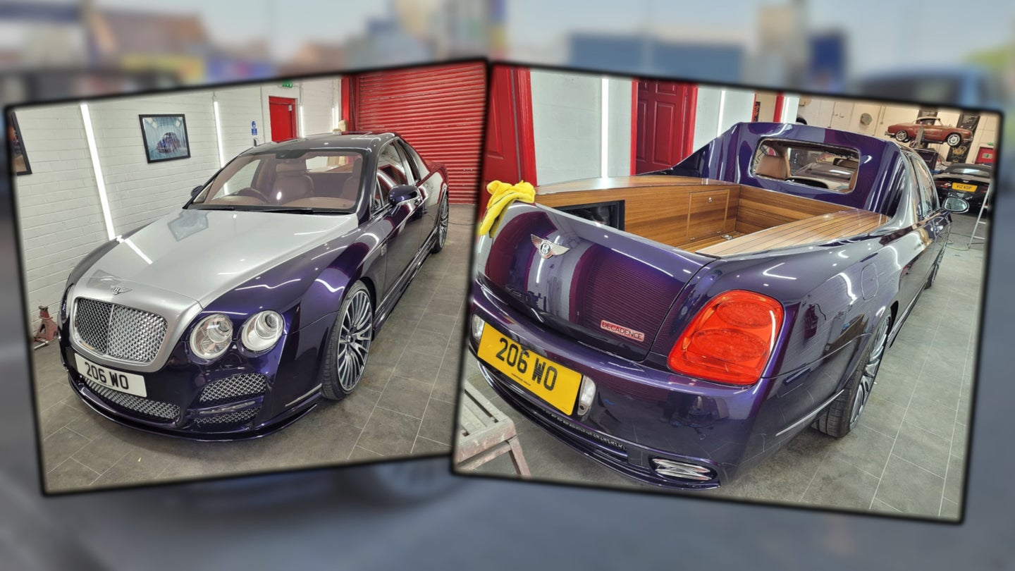 Bentley Flying Spur Transformed Into Stunning Luxury Ute