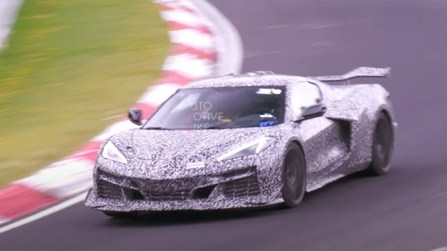 Upcoming Corvette Z06 Sounds Mean as Hell Around the Nurburgring