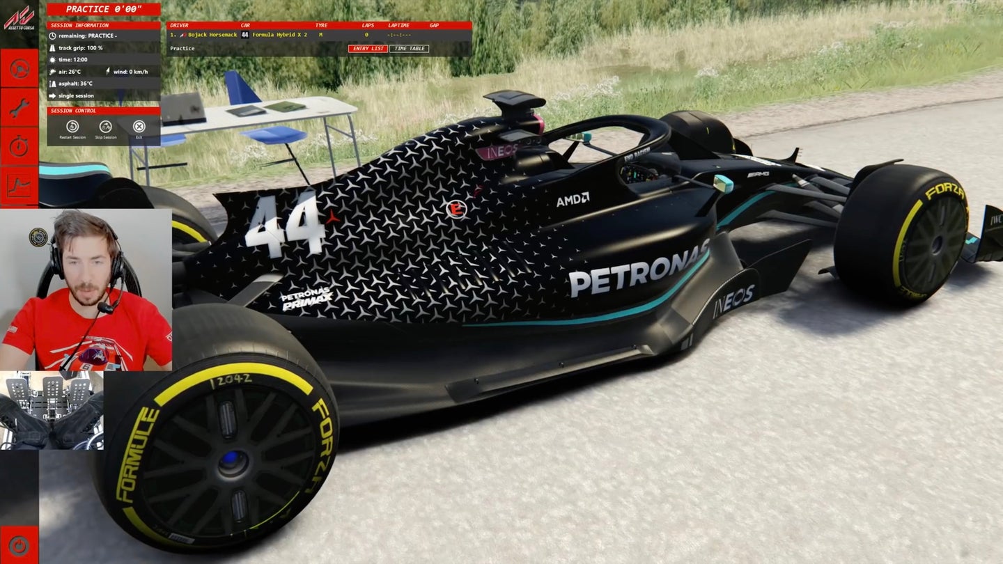 F1 Cars Don’t Like Rally Stages, But This Pro Sim Racer Made It Work Anyway