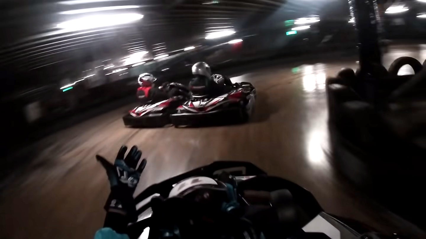 Don’t Drive Like This at the Karting Track