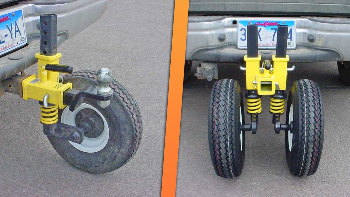 If You Need a Wheeled Trailer Hitch, You Might Be Towing Too Much
