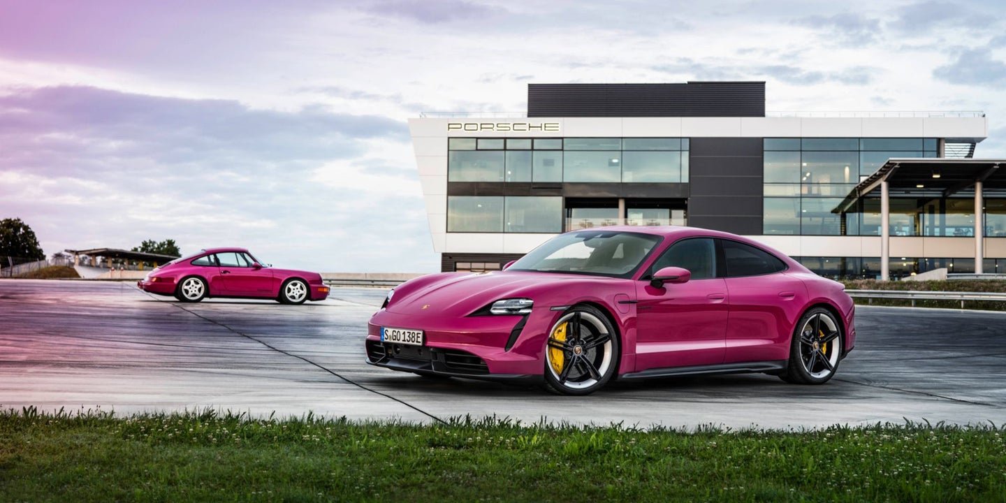 Porsche Taycan Finally Gets Paint to Sample Options, so Go Wild