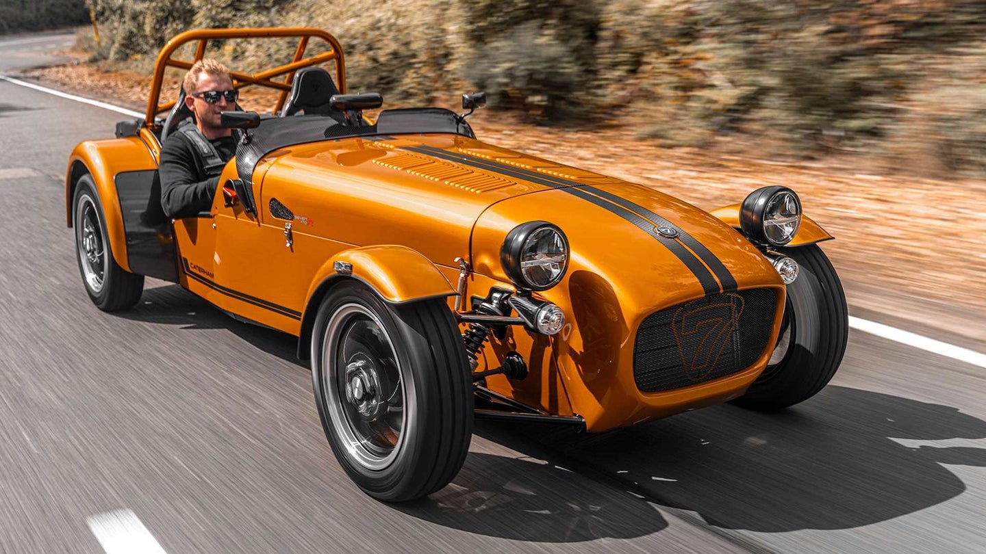 The 2022 Caterham Seven 170 Weighs Only 970 Pounds