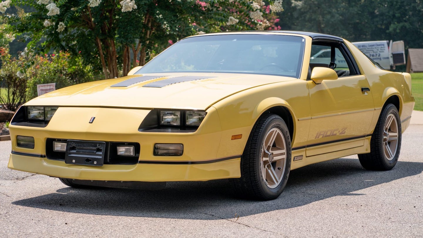 Don&#8217;t Panic, but Someone Just Paid $56,000 for a 1987 Chevy Camaro