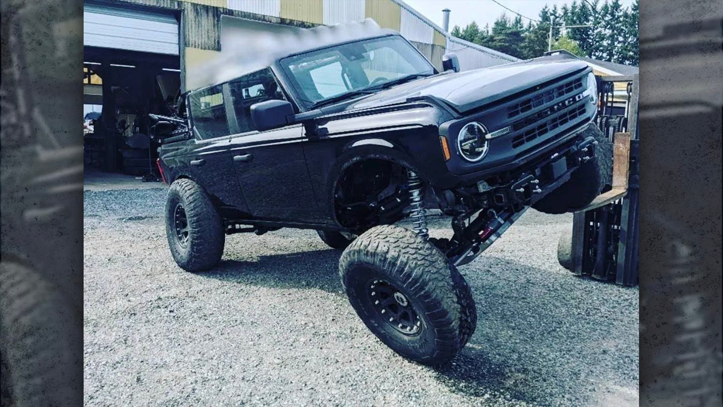 2021 ford bronco solid axle swap