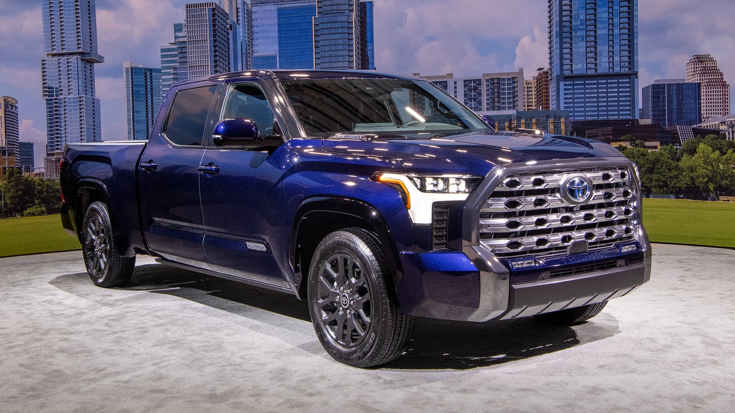 2022 Toyota Tundra Hybrid Is Really About Performance, Not Efficiency