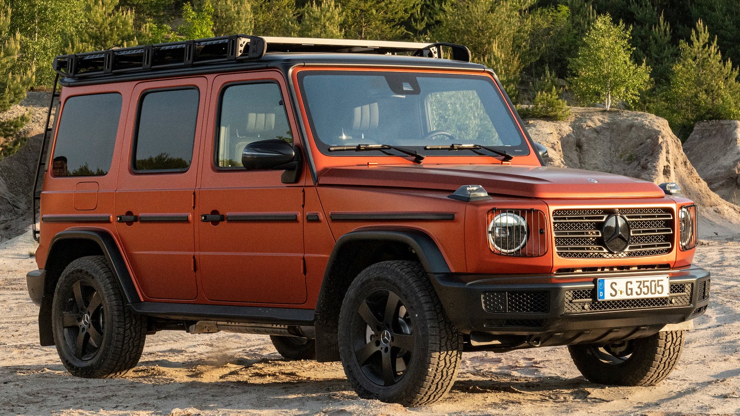 New Mercedes G-Wagen Off-Road Trim Finally Starts to Unlock the Truck’s Potential