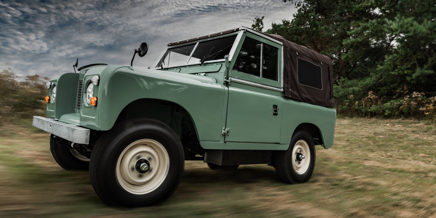 EV-Swapping a Vintage Land Rover Is Precisely the Way to Enjoy It