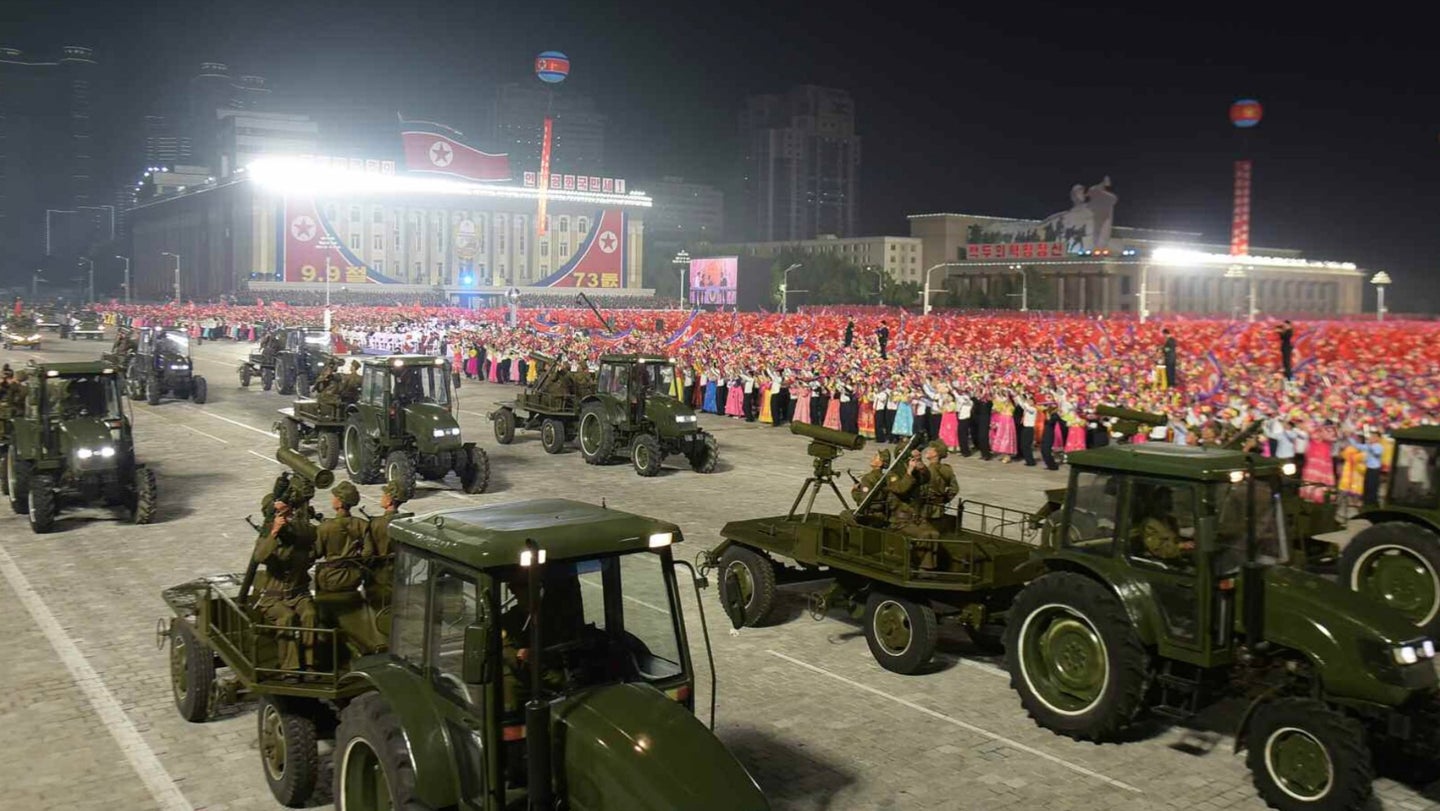 North Korea Trades Missiles For Militias At Its Latest Parade