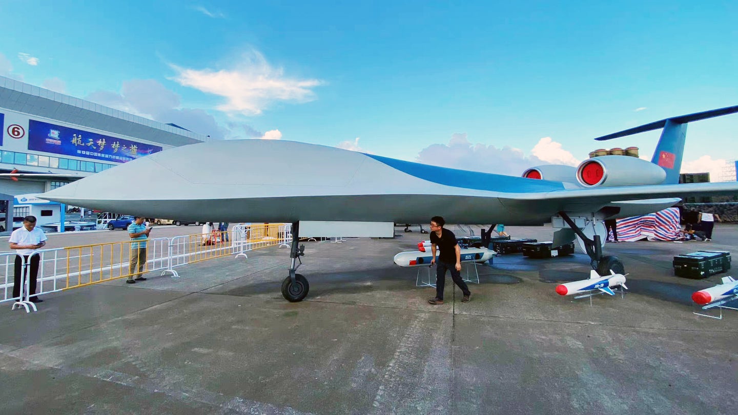 China's Big New Twin-Jet Long-Endurance Armed Combat Drone