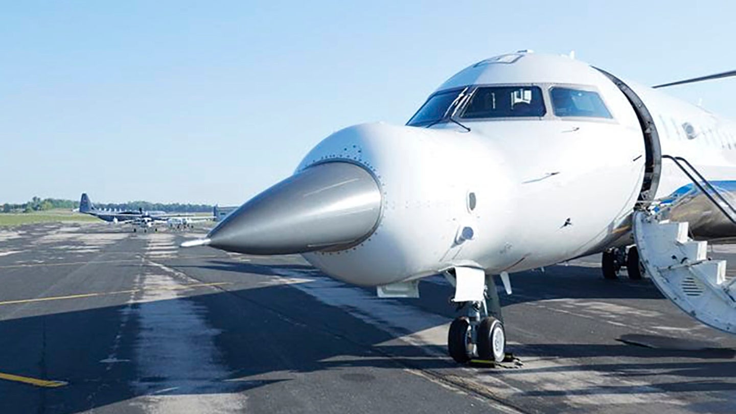 This Gonzo-Looking Regional Jet Just Put The F-16&#8217;s New Radar To The Test