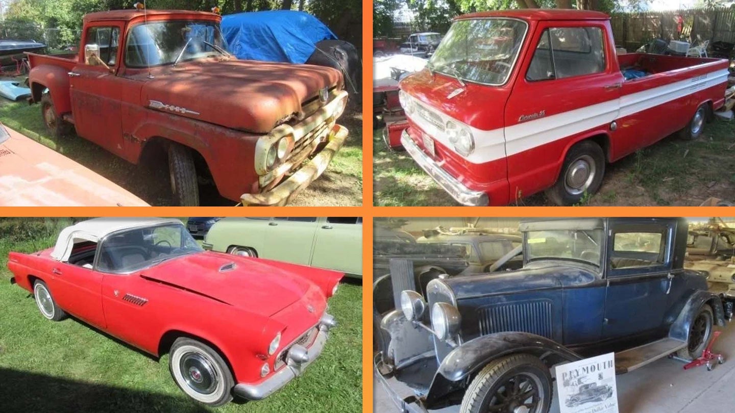 Huge Stash of Classic Cars and Parts (and Parts Cars) Is Ready for the Picking