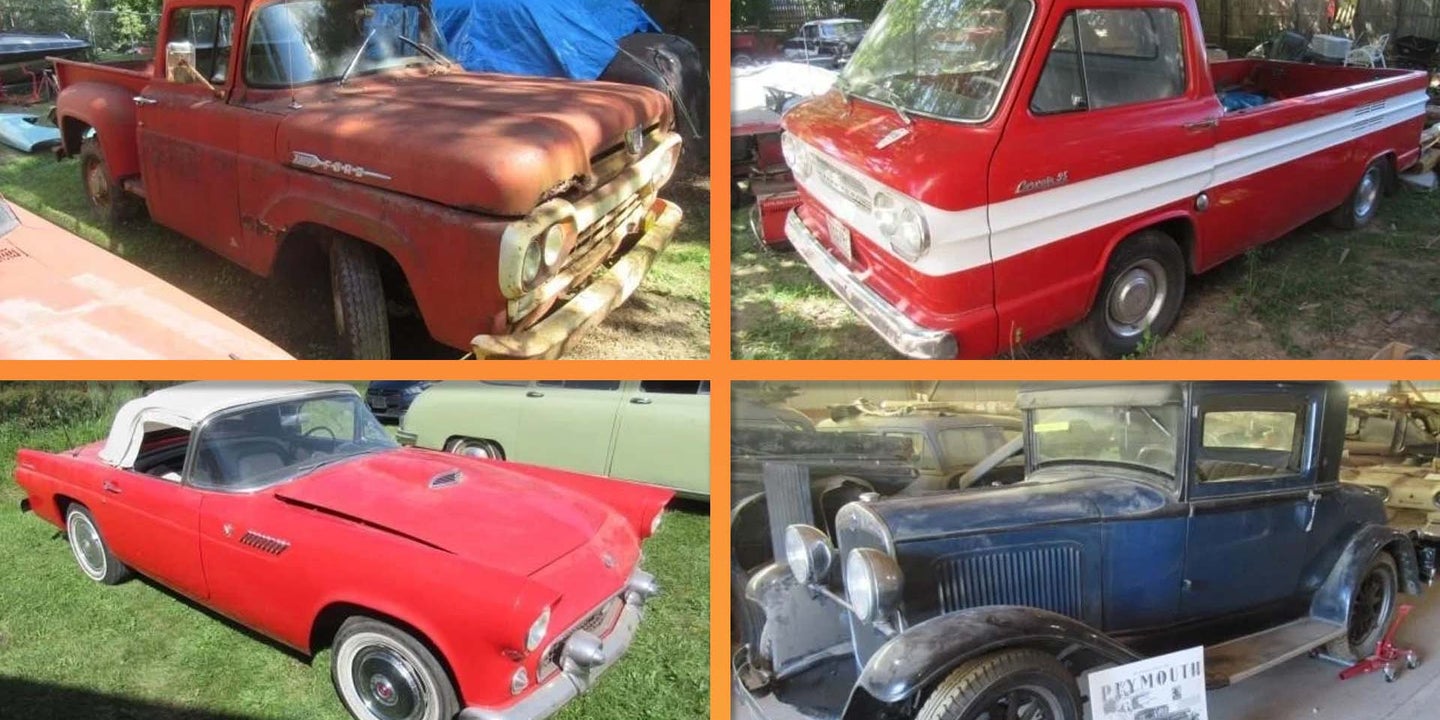Huge Stash of Classic Cars and Parts (and Parts Cars) Is Ready for the Picking