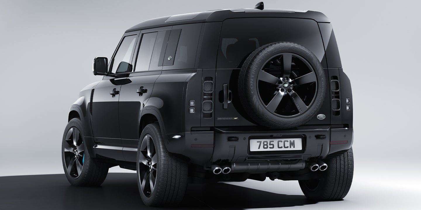 The $115,950 Land Rover Defender V8 Bond Edition Is for 007 Cosplay
