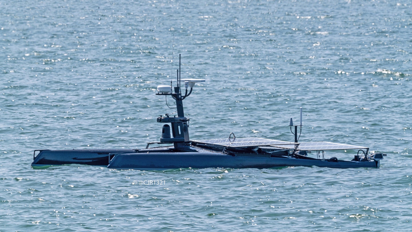 This Mysterious Unmanned Vessel Was Just Spotted In San Diego Bay (Updated)