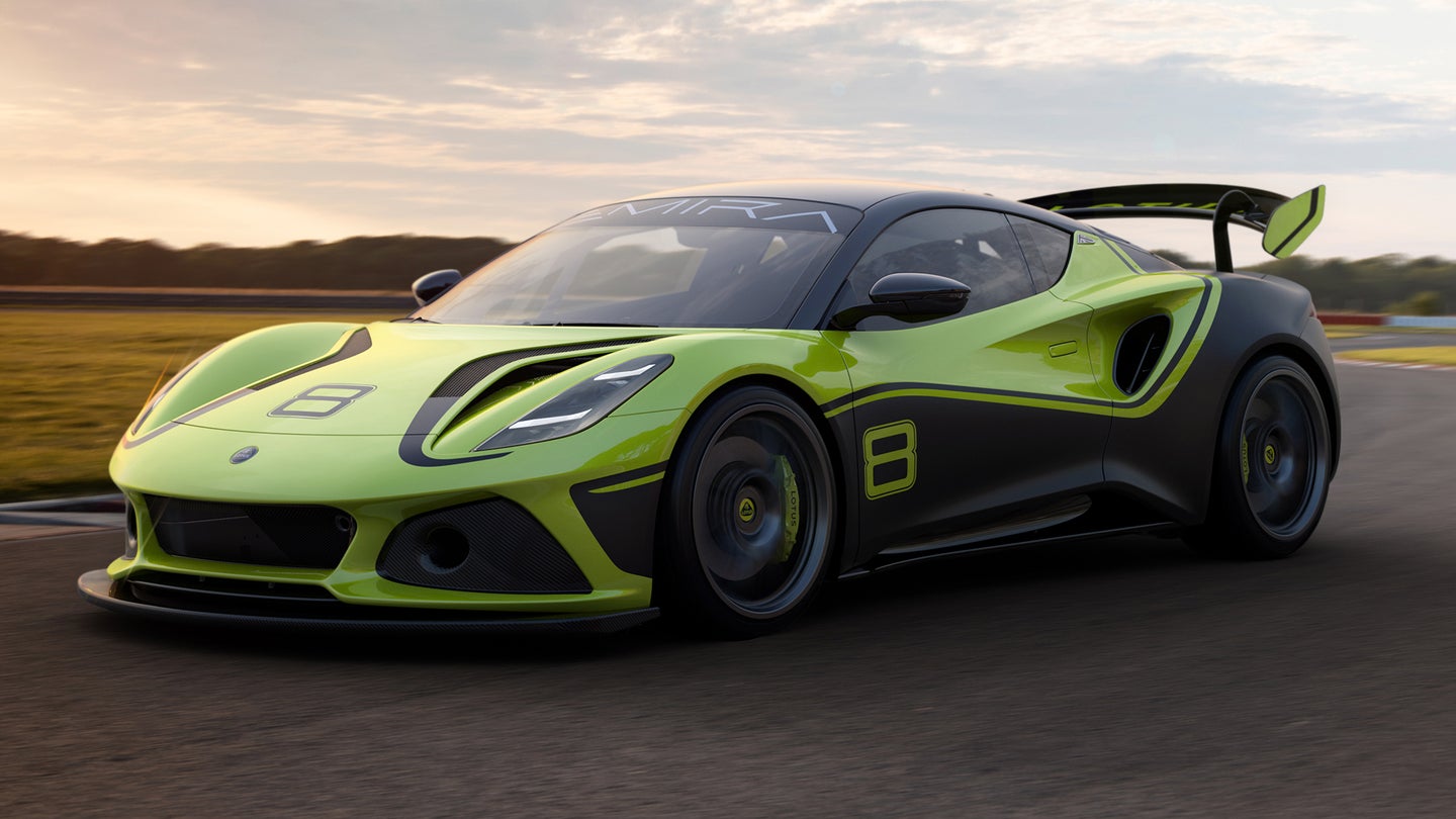 The Lotus Emira GT4 Still Packs Toyota’s Righteous Supercharged 3.5L V6