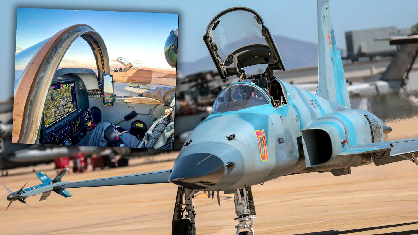 First Navy F-5 Aggressor Begins Upgrade That Will Make The Entire Fleet Far More Potent