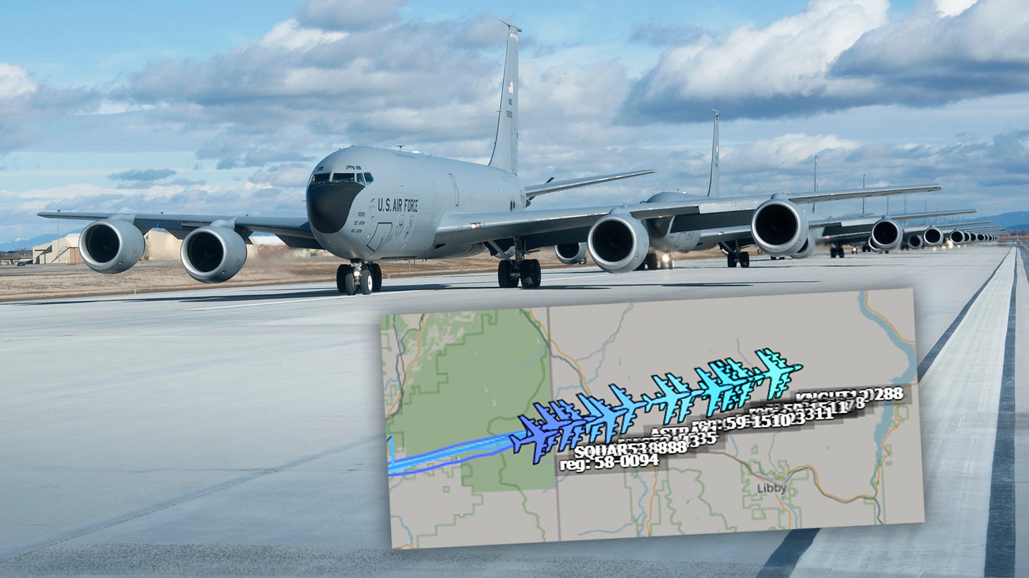 20 KC-135s Were Rapidly Launched Out Of Fairchild AFB This Morning (Updated)