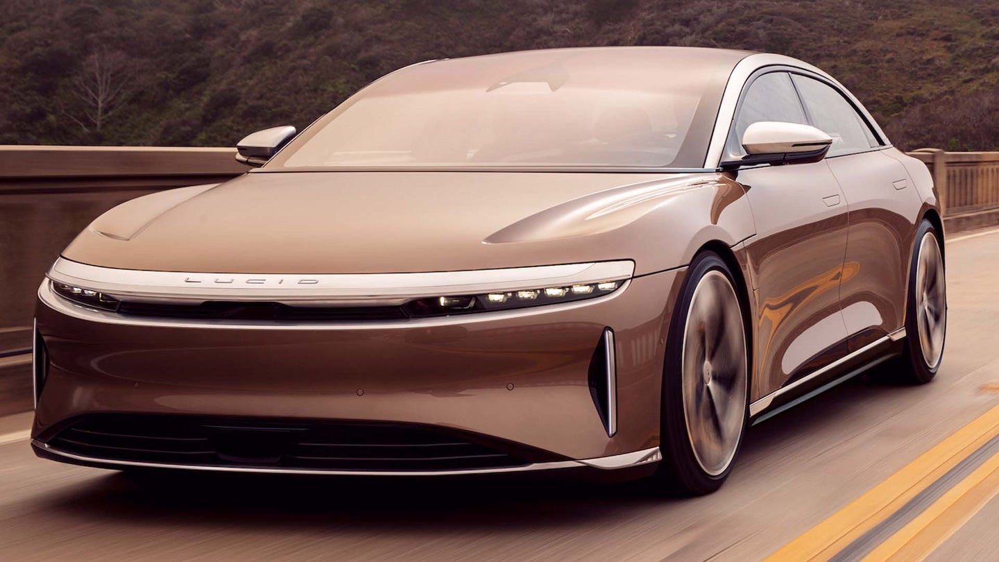 The Electric Lucid Air Officially Has 520 Miles of Range: EPA