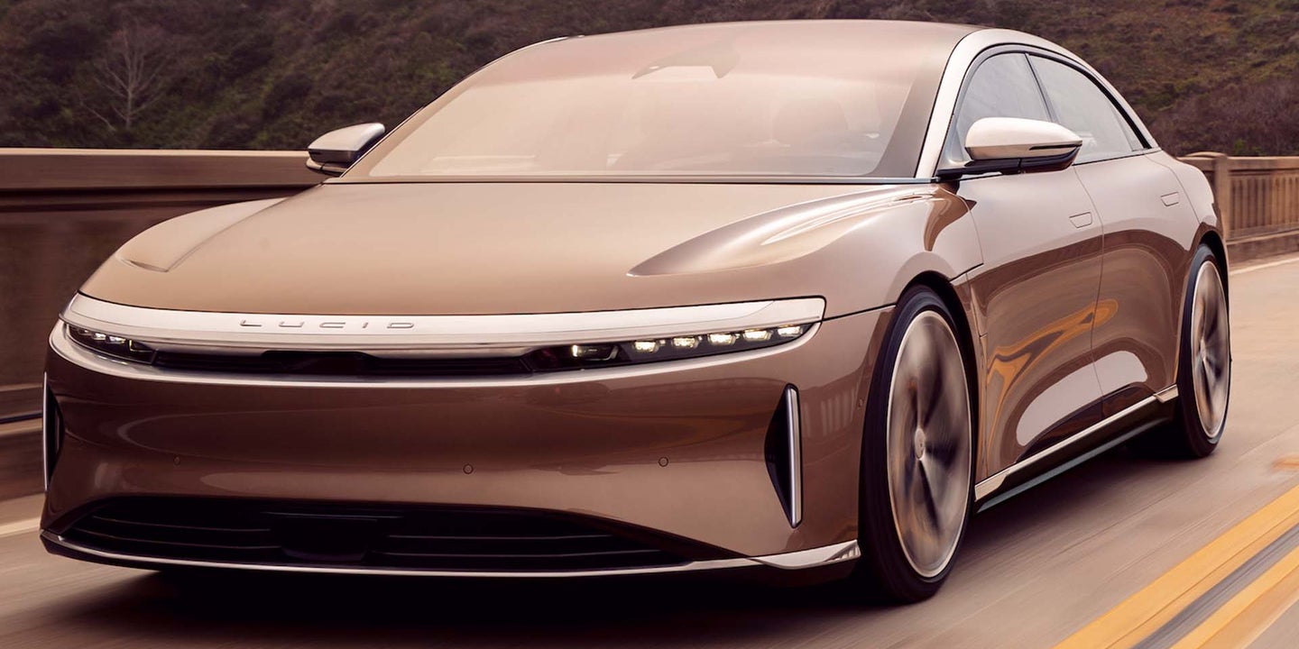 The Electric Lucid Air Officially Has 520 Miles of Range: EPA