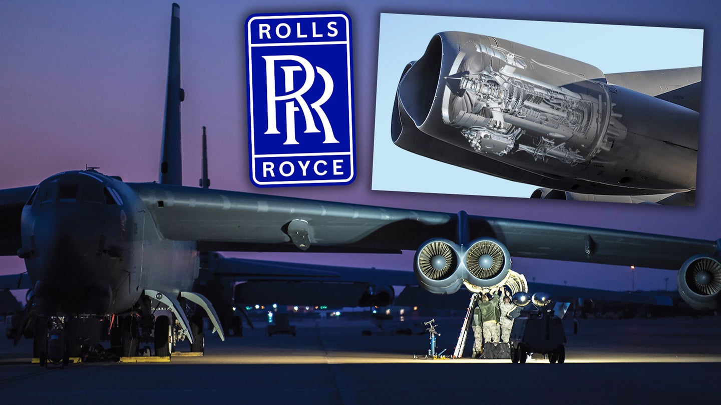 Rolls Royce Will Provide Long-Awaited New Jet Engines For The B-52 Bomber Fleet