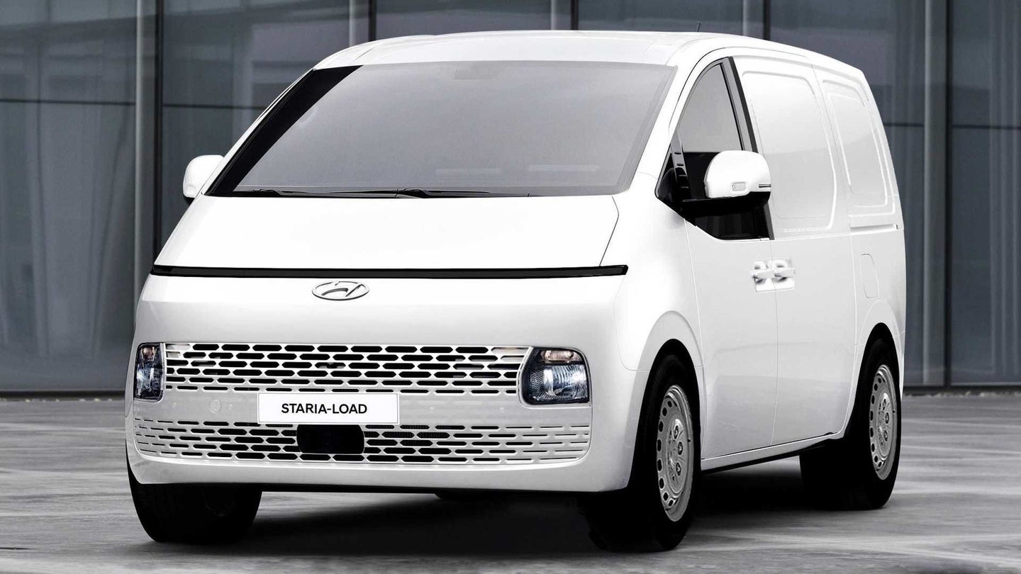 The Futuristic Hyundai Staria Looks Just as Great as a Basic Cargo Van