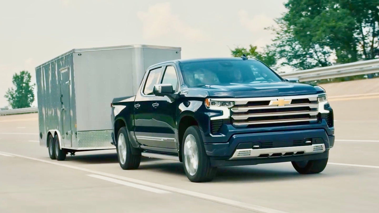 How the 2022 Chevy Silverado 1500 Diesel Tows Two Tons More Than Last Year